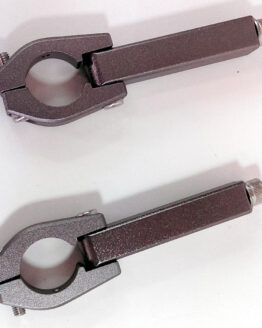 Zeta Hand Guards Long Replacement Mounting Kit - For 1-1/8" (28.6mm) Bars