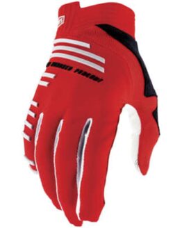 100% Men's R-Core Gloves Racer Red Large