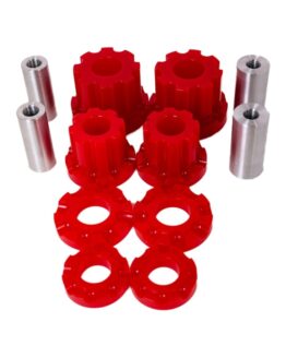 Rear Subframe Bushing Set - Red Fits 01-05 Lexus IS300