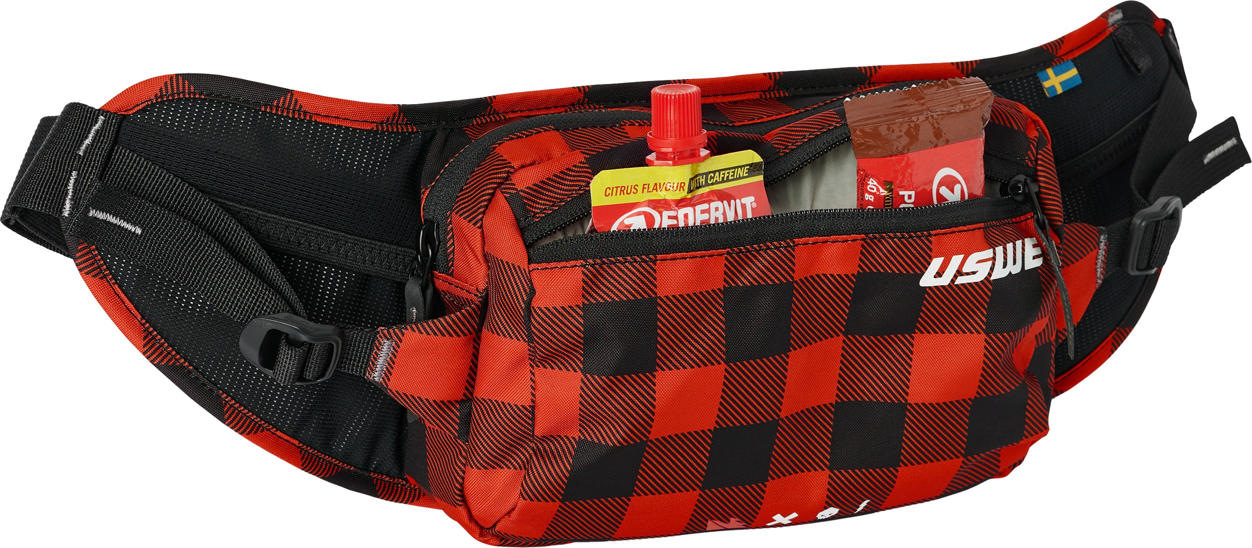 USWE Waist Hip Pack 2L Flannel Red - Image 3