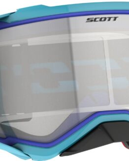 Scott Prospect Goggle w/ WFS Roll-Offs - Blue & Black W/ Clear Lens