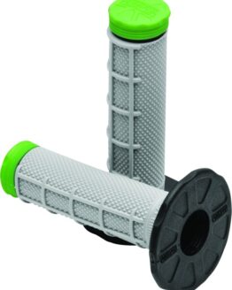 Tri Density MX 1/2 Waffle Grips - Green