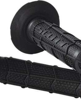 Radial Full Waffle Motorcycle Grips Black 7/8"