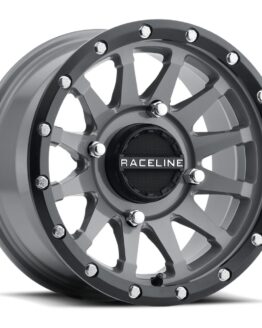 Trophy Wheel 4/156 15X7 5+2 +10MM Black/Grey