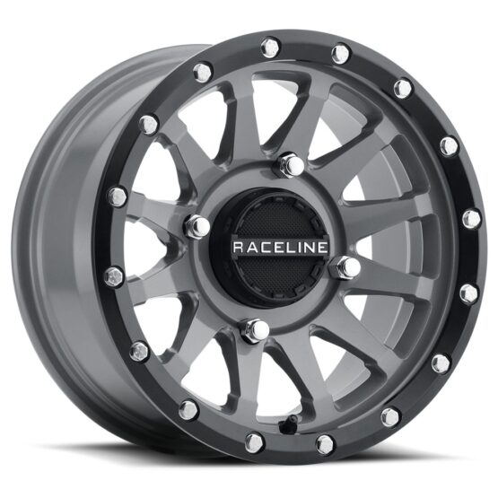 Trophy Wheel 4/156 15X7 5+2 +10MM Black/Grey