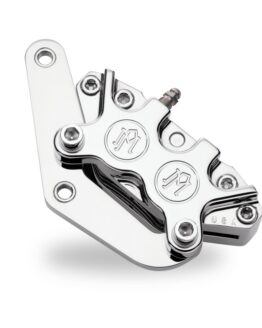 Performance Machine Front Single Brake Caliper Chrome