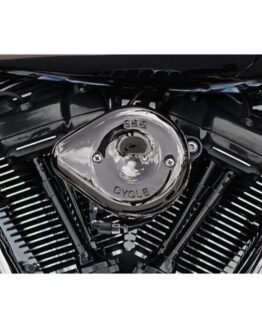 S&S Cycle Lava Stealth Mini Teardrop Air Cleaner Cover Chrome