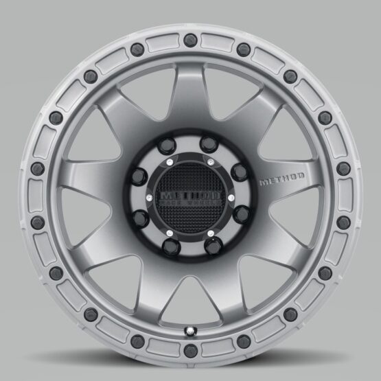 MR317 20x9 +18mm Offset 8x180 130.81mm CB Matte Titanium Wheel