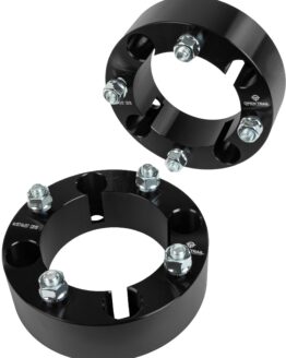 Open Trail Wheel Spacer 2in 4/137 12mm x 1.5mm Stud Black (Pair)