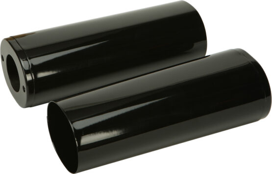 HardDrive Upper Fork Tube Covers Black +2 in For Touring FLST 84-14
