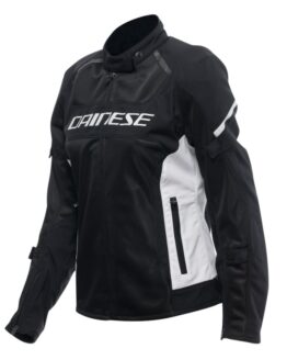 Dainese Air Frame 3 Tex Jacket Womens Black White Size 44