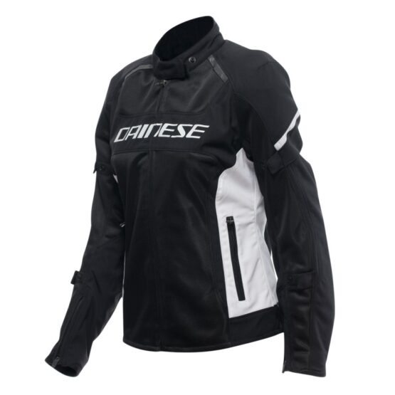 Dainese Air Frame 3 Tex Jacket Womens Black White Size 44