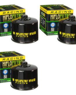 HF160RC Race Oil Filter - Black - 3 Pack