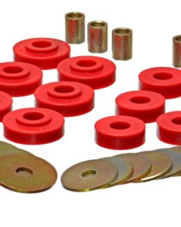Energy Suspension Red Body Mount Set Fits GM Corvette