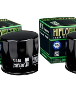 HF515 HIFLOFILTRO Premium Oil Filter For Royal Enfield 650 - 2 Pack
