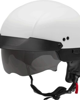 GMAX HH-75 Half Helmet White Large