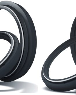 Complete Black Fork Oil & Dust Seal Kit For 45 mm Showa Forks