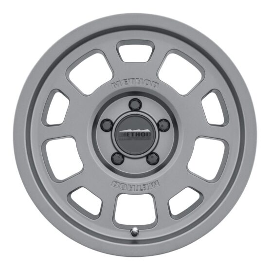 MR705 17x8.5 +25mm Offset 5x5 71.5mm CB Matte Black Wheel - Image 3