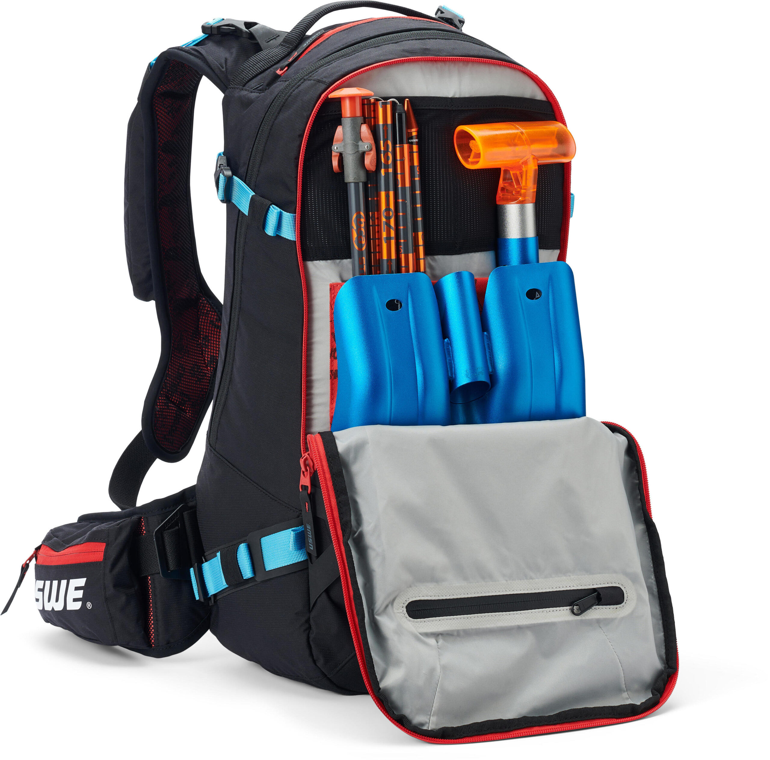 USWE POW Winter Protector Pack 16L - Carbon Black - Image 4