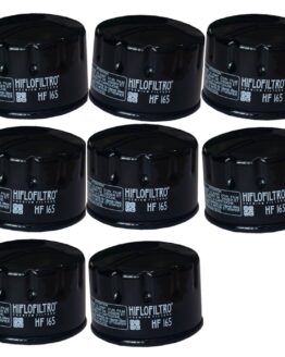 HF165 Oil Filter - Black - 8 Pack