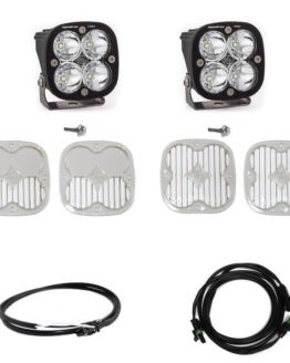 Baja Designs A-Pillar Light Kit Squadron Pro Spot w/Upfitter Fits 2021+ Bronco