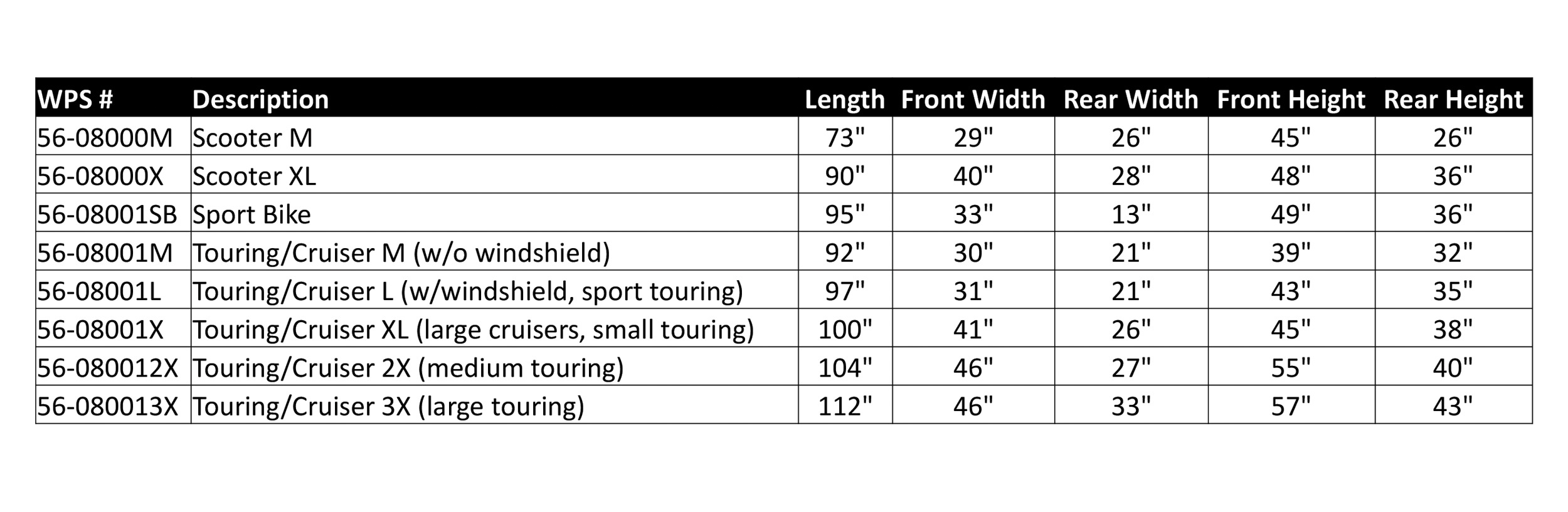 Fire Power Elite Series Motorcycle Cover 3XL Black - Image 4