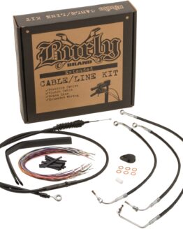 Burly Brand Control Kit 13in Bagger Bar Stainless For 97-99 Harley Touring
