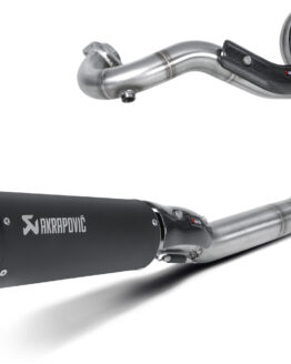 Akrapovic Black Titanium 2-1 Full Exhaust Fits 09-17 Harley V-Rod