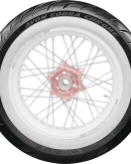Whitewall Cobra Chrome AV91 Front Tire MT90B16
