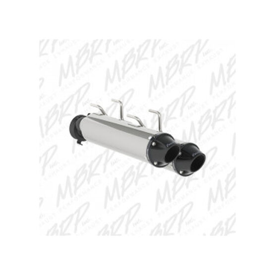 MBRP Power Tech 4 Dual Slip-On Exhaust Fits 15-18 Arctic Cat Wildcat X