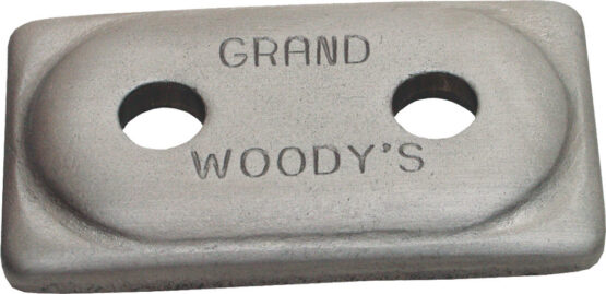 Woody's Double Grand Digger Support Plates 250 Pack Aluminum - Image 2