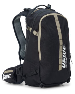 USWE Core 16L Dirt Biking Daypack - Black/Mudgreen