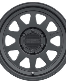 MR316 17x8.5 0mm Offset 6x5.5 106.25mm CB Matte Black Wheel