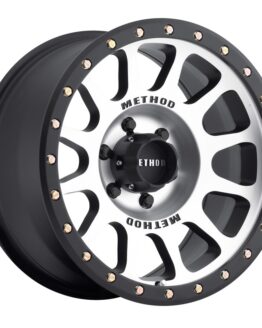 MR305 NV 18x9 0mm Offset 6x5.5 108mm CB Machined/Black Street Loc Wheel