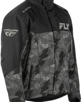 FLY Racing Youth SNX Pro Snow Jacket Black YL
