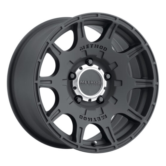 MR308 Roost 18x9 +18mm Offset 5x150 110.5mm CB Matte Black Wheel - Image 2