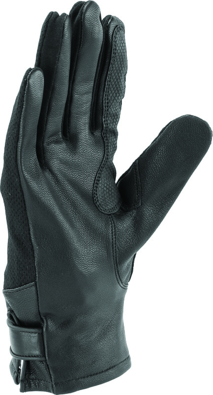 Kuryakyn Pecos Leather Mesh Gloves Black - Small - Image 4