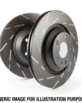 USR Series Slotted Front Rotors