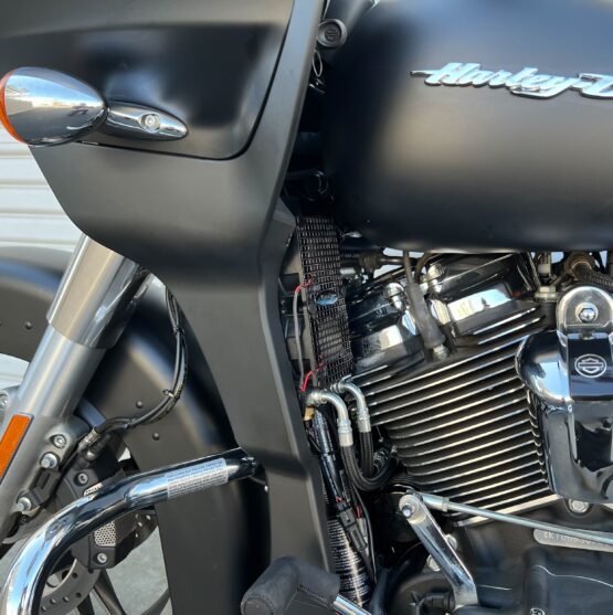 UltraCool Side Mount Oil Cooler Kit Naked Black For Harley Touring M8 - Image 7