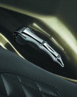 Kuryakyn Zombie Saddlebag Latch Handle Chrome 5190
