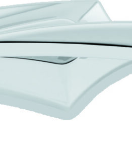 Bikers Choice Chrome Angler Mirror Pair Universal 65-Up