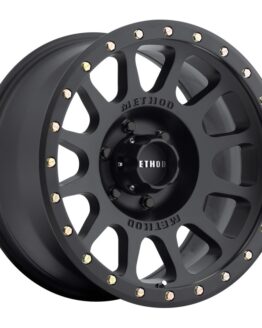 MR305 NV 18x9 0mm Offset 6x135 94mm CB Matte Black Street Loc Wheel