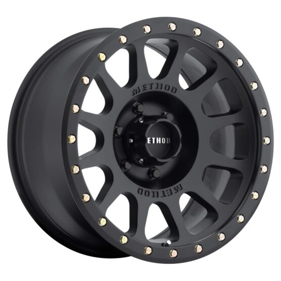 MR305 NV 18x9 0mm Offset 6x5.5 108mm CB Matte Black Wheel - Image 2