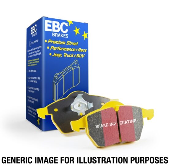 EBC Yellowstuff Rear Brake Pads DP41224R Fits 98-05 Lexus GS300 3.0 - Image 2