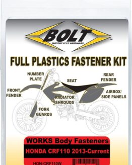Full Plastic Fastener Kit w/ Works Washer Upgrade