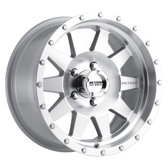 MR301 The Standard 17x9 -12mm Offset 5x5 94mm CB Machined/Clear Coat Wheel - Image 2