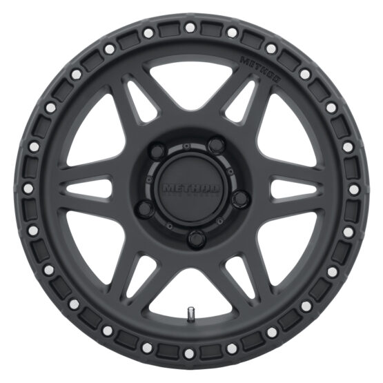 MR312 17x8.5 0mm Offset 5x5.5 108mm CB Matte Black Wheel - Image 2