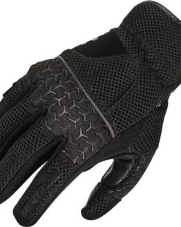 First Gear Rush Air Gloves Black Small