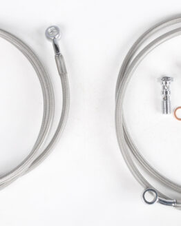 Front Stainless Steel Brake Line Kit