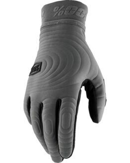 100% Brisker Xtr Charcoal Gloves Small - MPN 10030-00006
